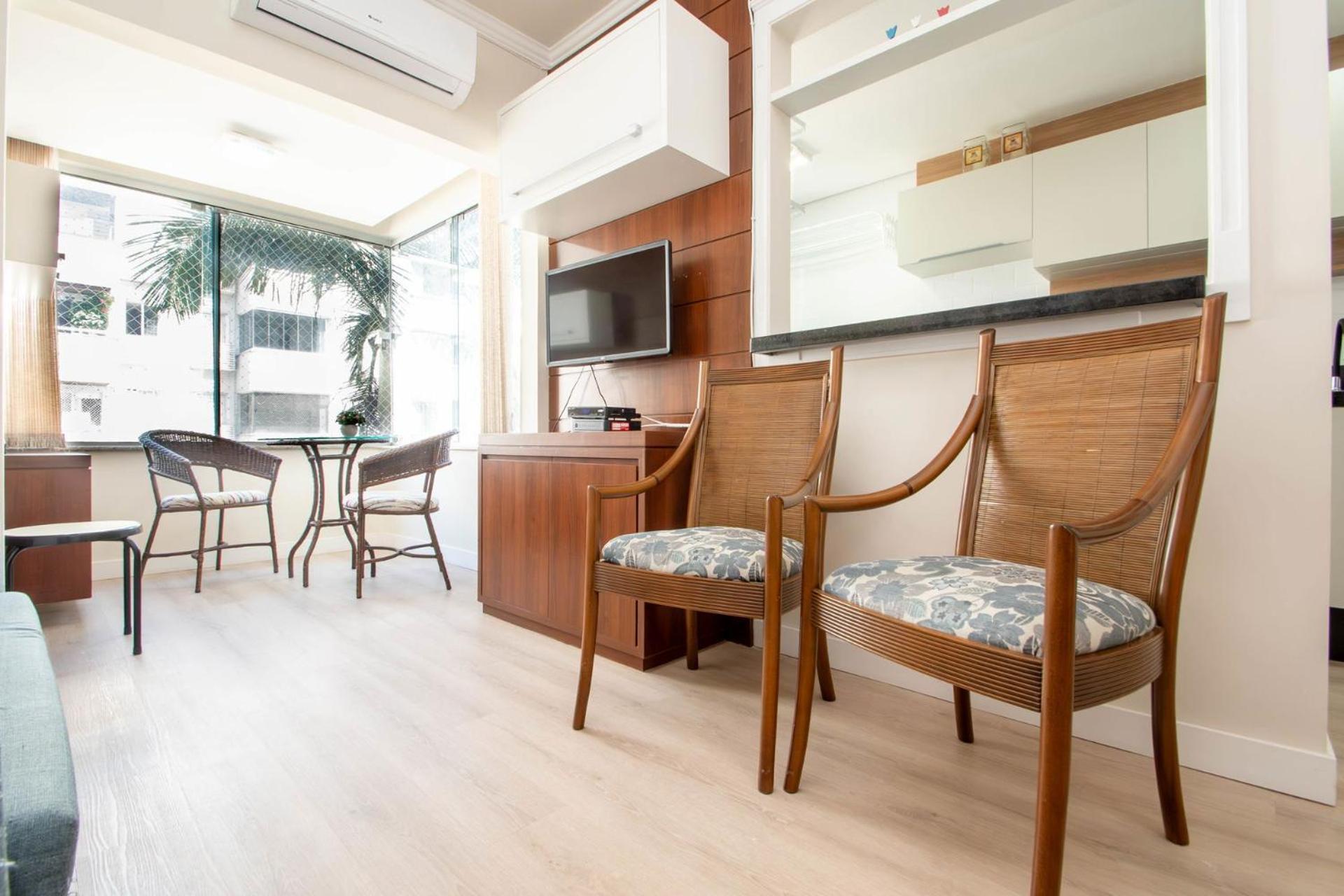 Conforto Em Apto No Jurere Open Shopping P1529 Apartamento *